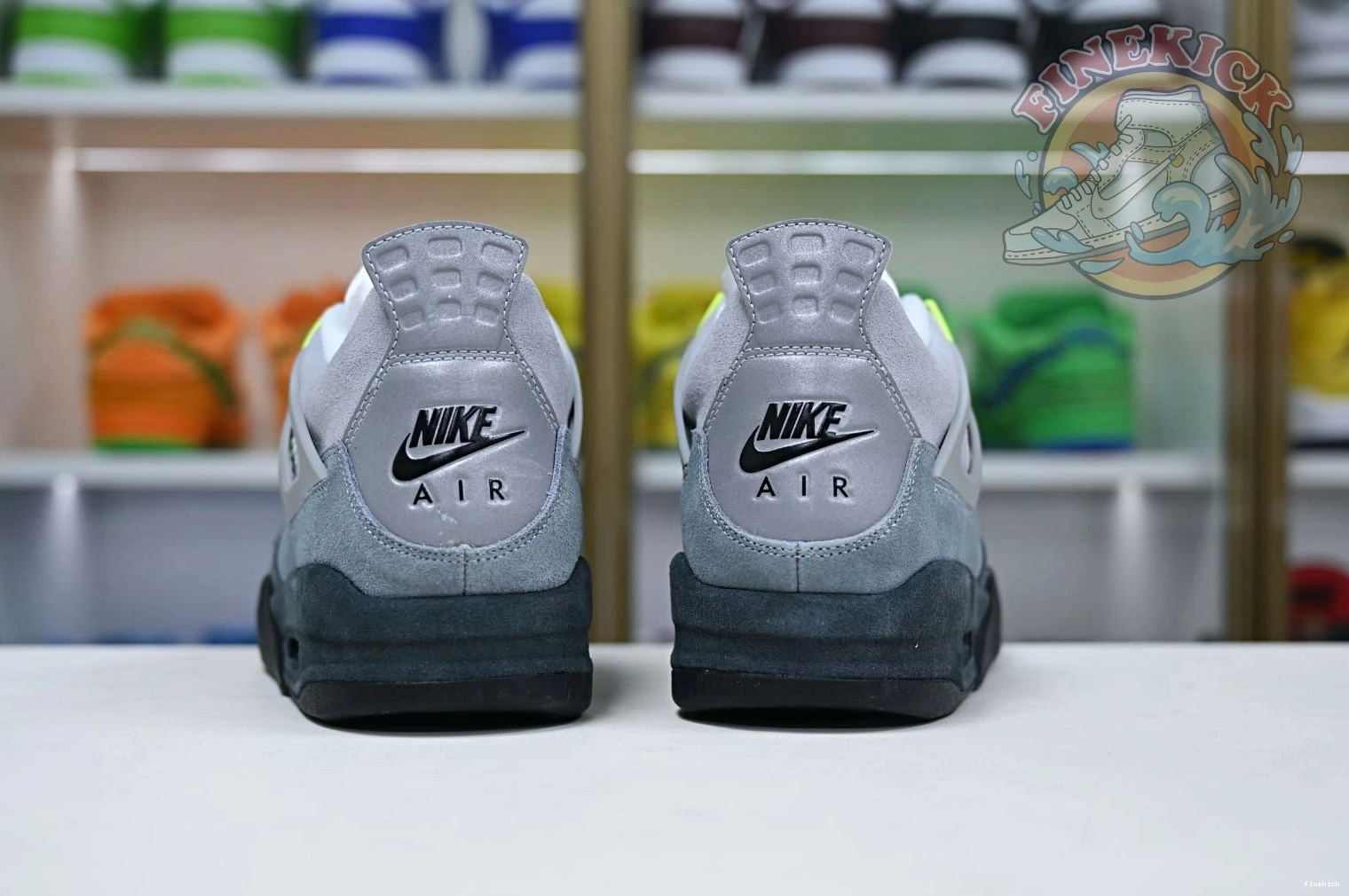 Jordan Jordan se'95neon 4 retro Air 0828